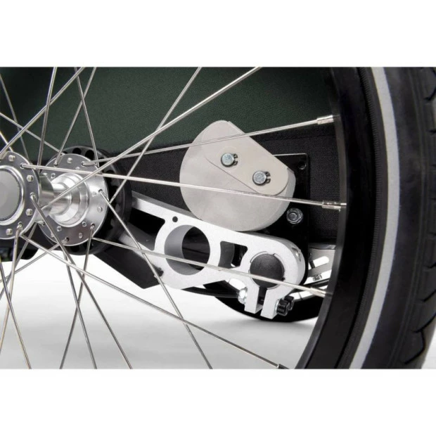 Remorque Enfant Biplace Croozer Vaaya 2 Bleu Graphite â Image 8