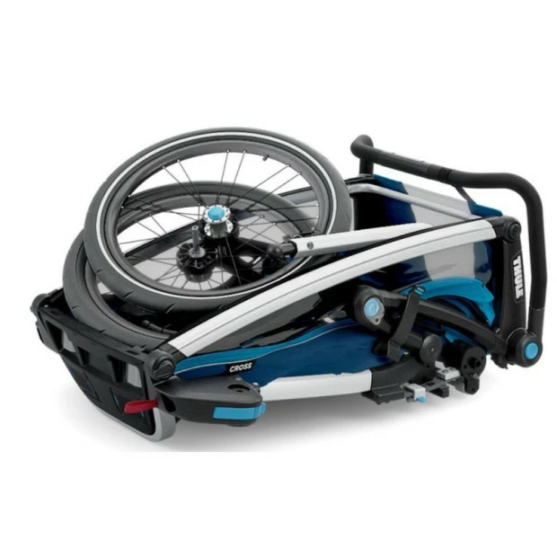 Thule Remorque Enfant Chariot Cross 1 - 1 Place - Bleu â Image 8