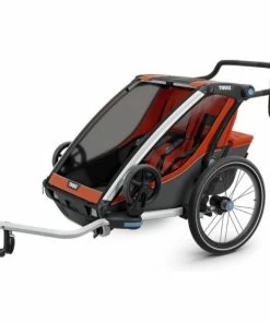 Thule Remorque Enfant Chariot Cross 2 - 2 Places - Orange