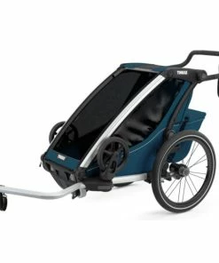 Remorque Enfant Thule Chariot Cross 1 Bleu Majolica